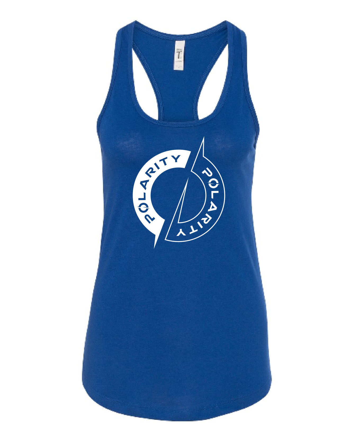 POLARITY CIRCLE LOGO RACERBACK