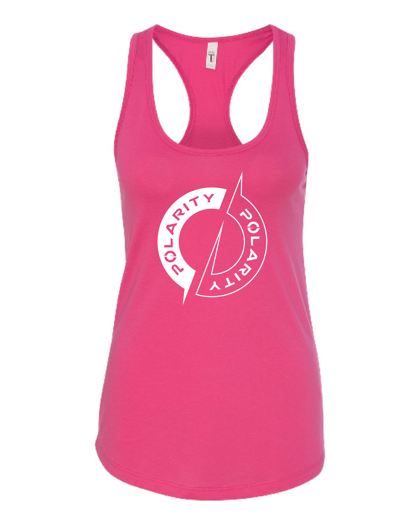 POLARITY CIRCLE LOGO RACERBACK