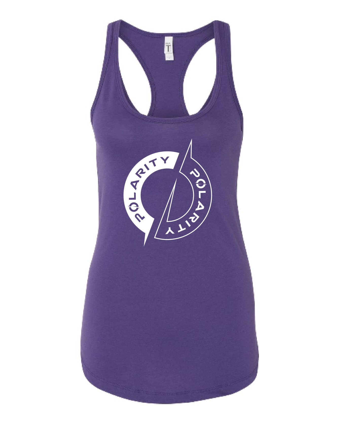 POLARITY CIRCLE LOGO RACERBACK